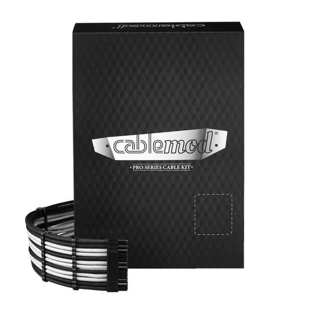 CableMod C-Series Pro 12VHPWR kabelset Corsair zwart-wit