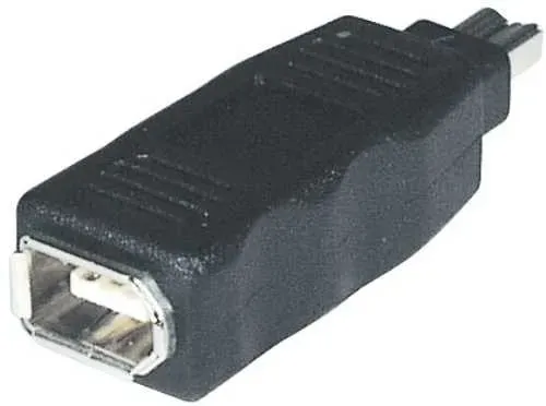 T.E.G. Firewire Verloopadapter 4-pin naar 6-pin
