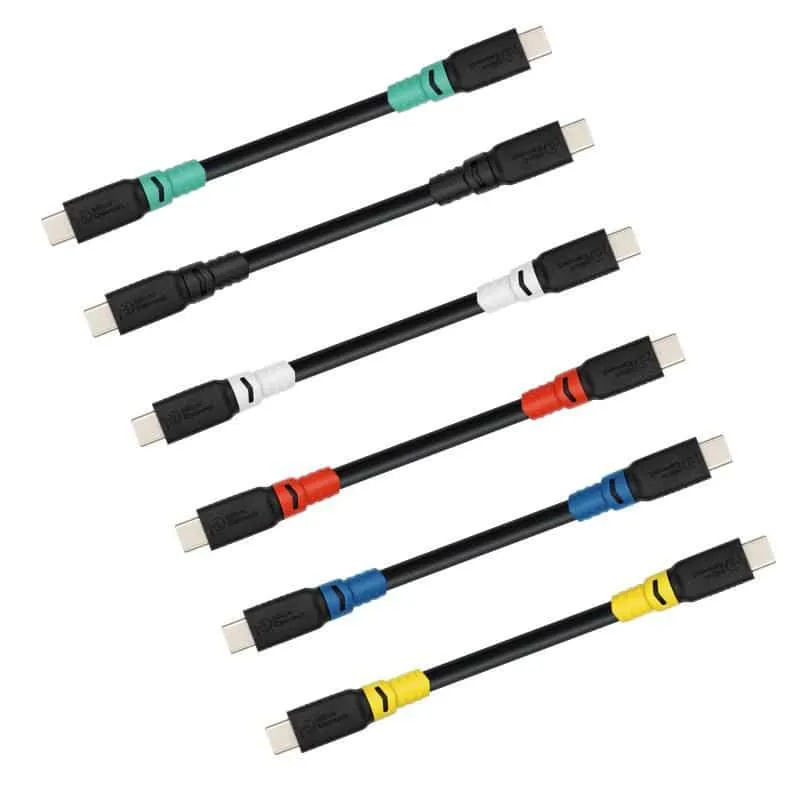 Microconnect ColorFlex USB-C kabel 2m 100W 20Gbps LSZH