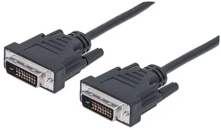 T.E.G. DVI 24+1 kabel 1,8m zwart M/M