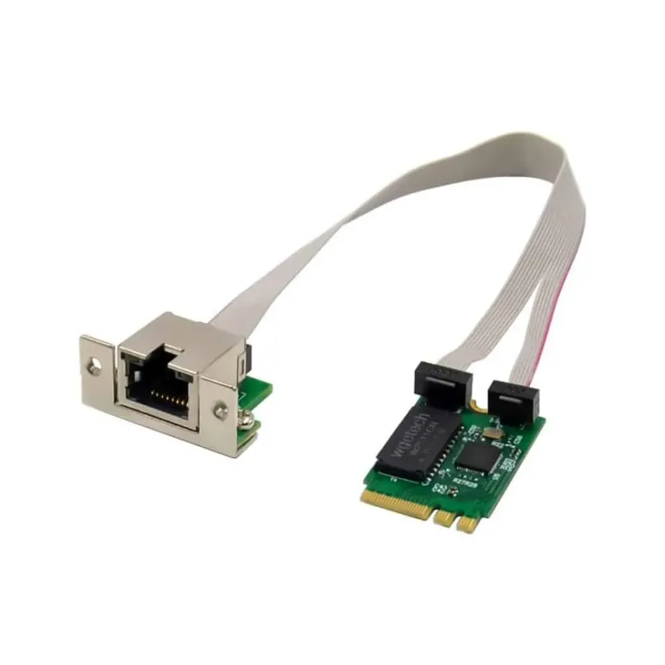 Microconnect RTL8125B netwerkkaart M.2 2,5G RJ45