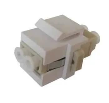 Microconnect Snap-in fiber keystone LC multimode duplex