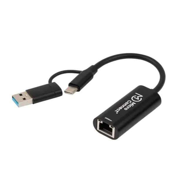 Microconnect Premium USB-C/A naar RJ45 netwerkadapter 2,5G