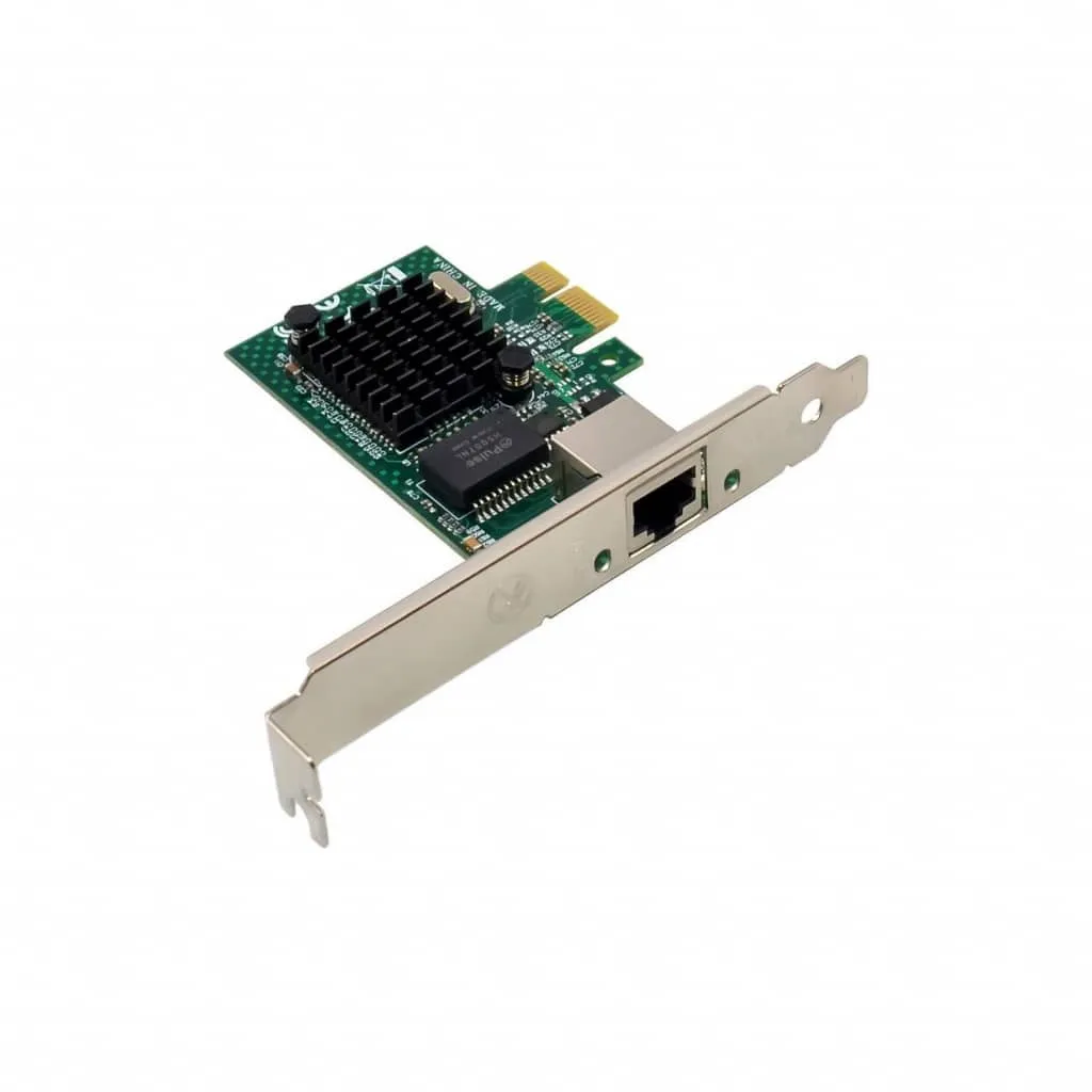 Microconnect BCM5751 PCIe netwerkkaart single RJ45 gigabit