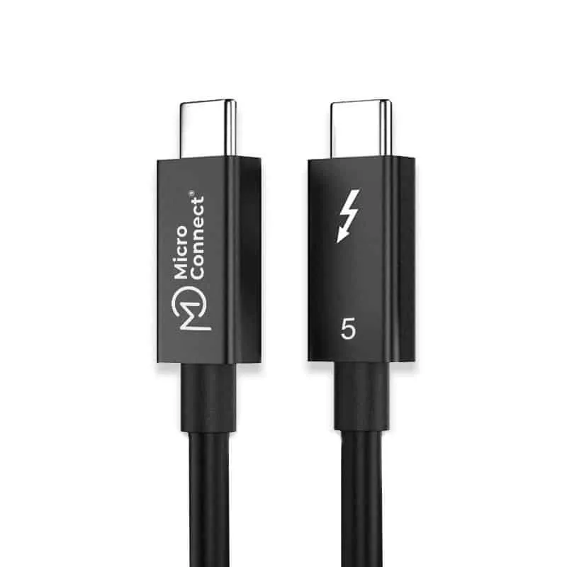 Microconnect Premium Thunderbolt 5 kabel 1,5m 80Gbps 240W