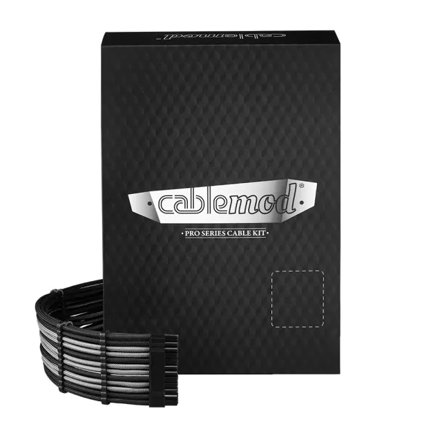 CableMod C-Series Pro ModFlex 12VHPWR kabelset zwart zilver