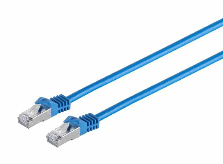 Microconnect CAT7 S/FTP netwerkkabel 2m blauw 10Gbit