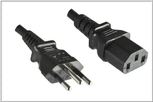 Microconnect stroomkabel IEC320 1,8m zwart C13