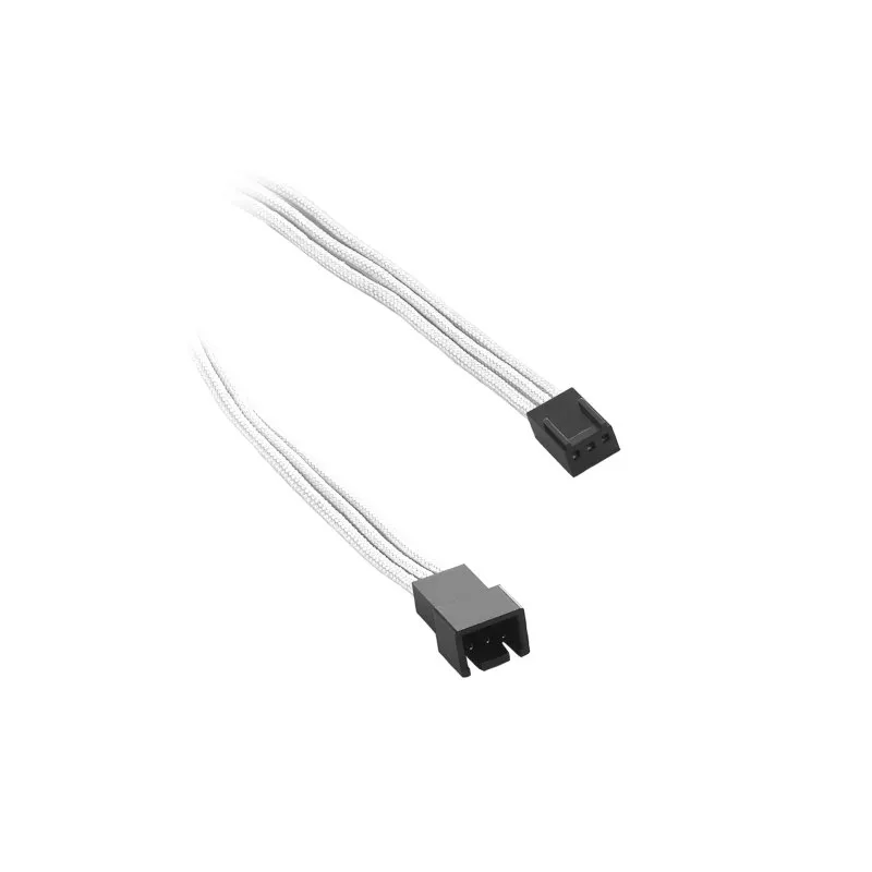 CableMod ModFlex 3-pin fan verlengkabel 30cm wit