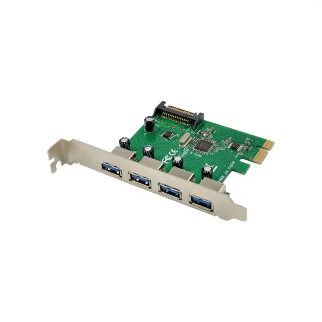 Microconnect PCIe USB 3.0 uitbreidingskaart 4-poorts VL805