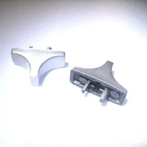 T.E.G. 20X8X10 dofgrijs schuifknop