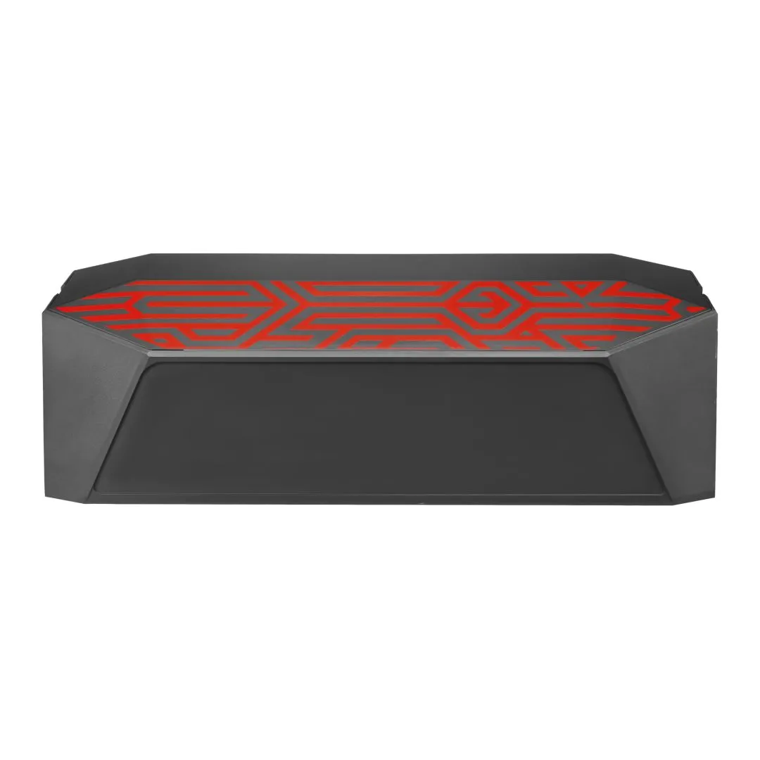 CableMod Aztec kabelbox rood voor stekkerdoos