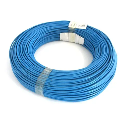 T.E.G. PVC montagedraad 0,7mm² blauw