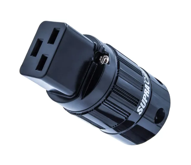 Supra RH-IEC Rhodium Edition connector IEC C19 16A 19mm