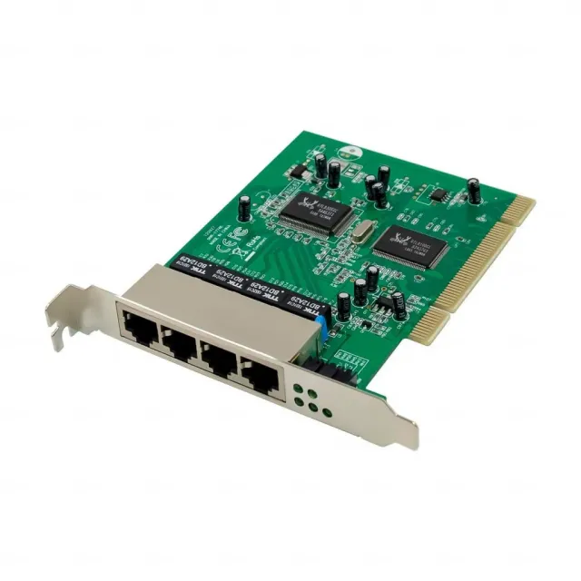 Microconnect PCI netwerkkaart Quad-RJ45 1Gbit