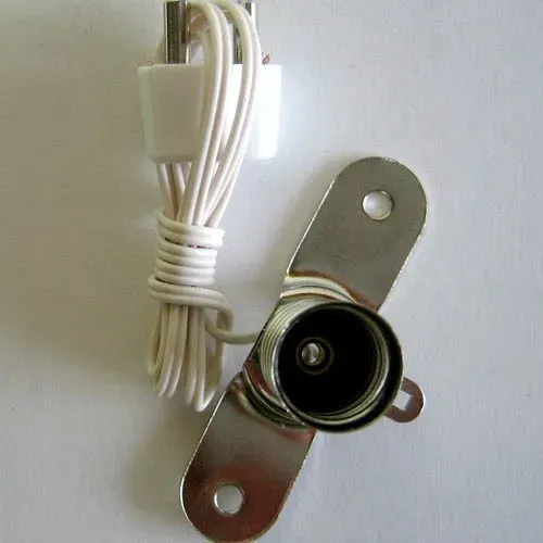 T.E.G. H0 E10 fitting met stekker per stuk