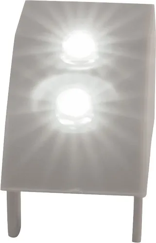 T.E.G. 2-led armatuur kastlamp op batterij set