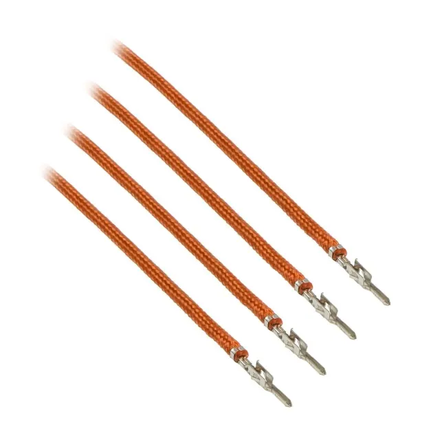 CableMod ModFlex sleeved draad oranje 60cm 4-pack