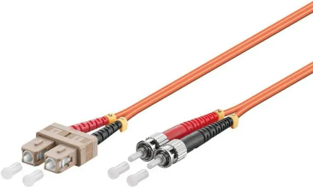 Microconnect OM2 glasvezelkabel ST-SC oranje 7m
