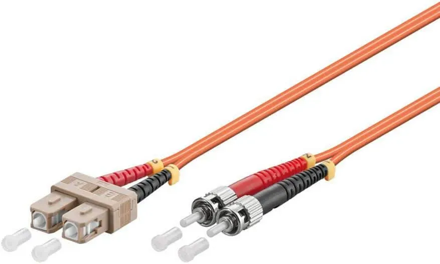 Microconnect OM2 glasvezelkabel ST-SC oranje 7m