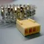 T.E.G. Nylon crimp female stekker 4-polig 25 stuks