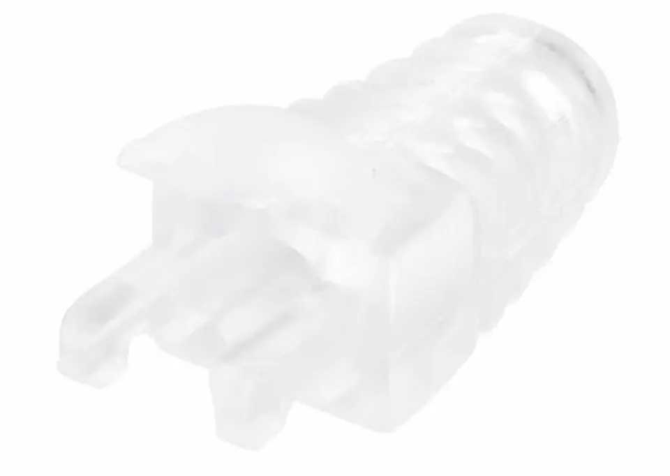 Microconnect knikbeschermers RJ45 transparant 100 stuks 6,5mm