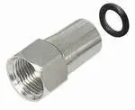 T.E.G. F-connector male krimp F-stekker 8,2 mm