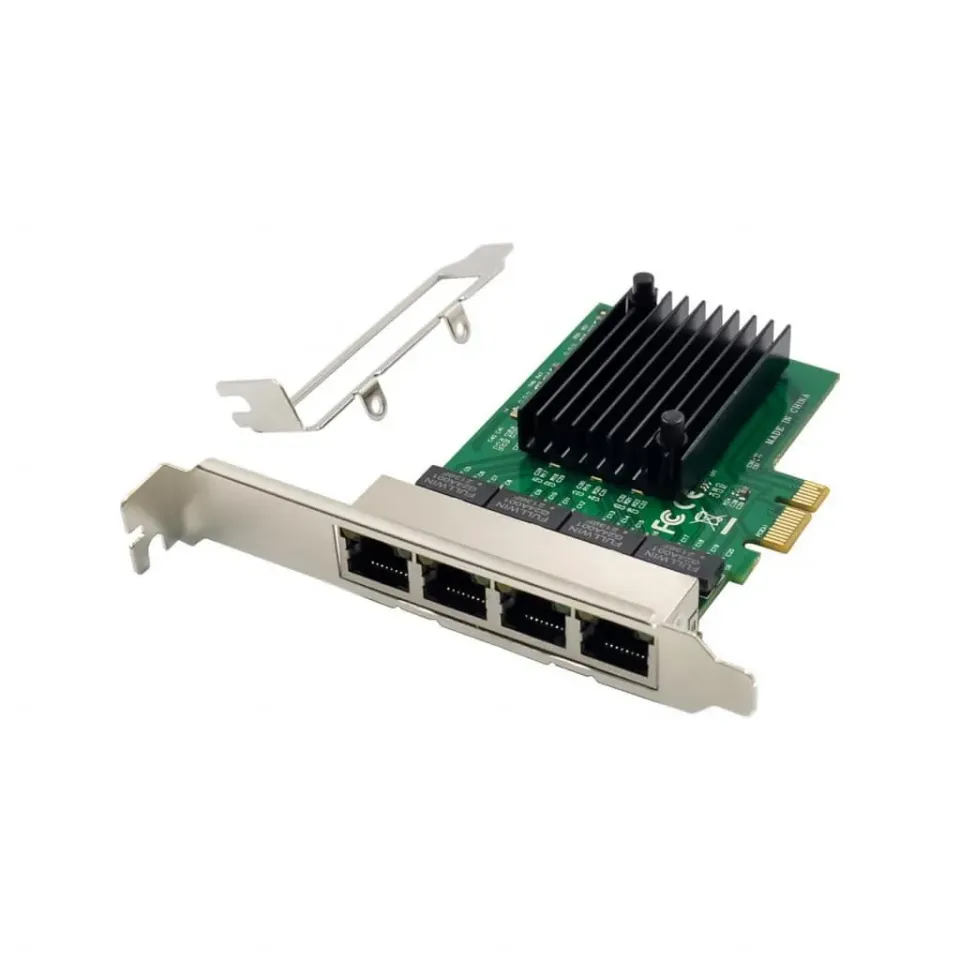Microconnect RTL8111F netwerkkaart PCIe 4x RJ45 Gigabit
