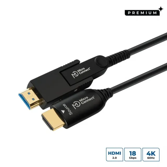 Microconnect Premium HDMI kabel 50m micro-HDMI actief optisch
