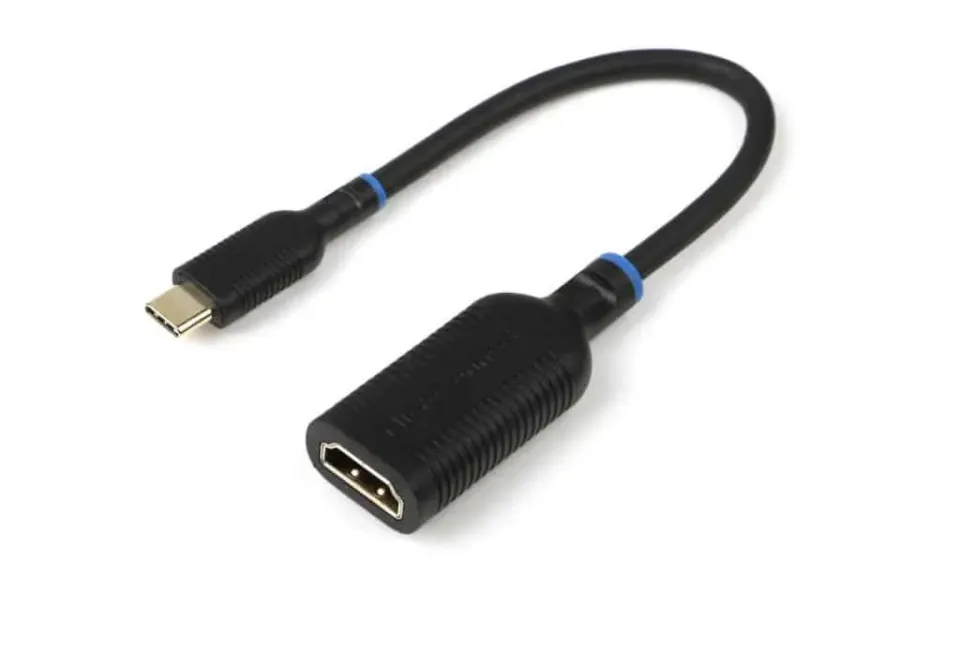 MicroConnect USB-C naar HDMI adapter 0,2m zwart 4K