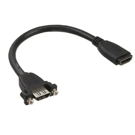 T.E.G. HDMI chassis kabel female-female 0,2m