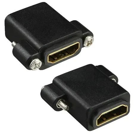 T.E.G. HDMI chassis adapter female naar female zwart