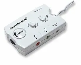 T.E.G. speaker headset switch met volumeregelaar