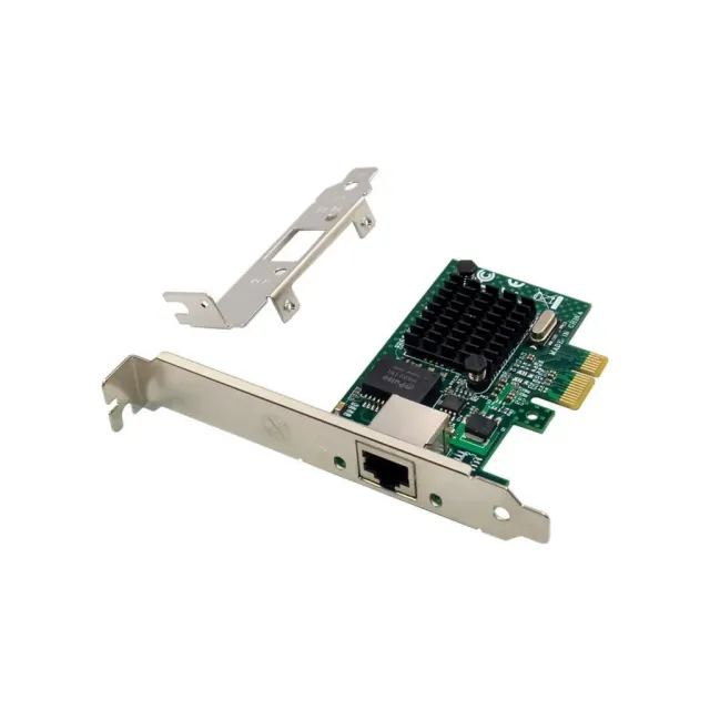 Microconnect BCM5721 PCIe x1 netwerkkaart RJ45 gigabit