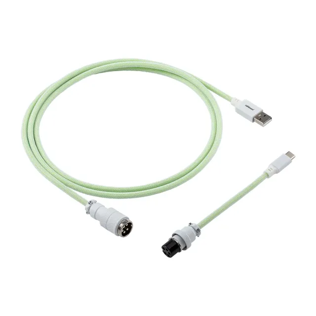 CableMod Pro Straight toetsenbordkabel 150cm Lime Sorbet USB-C