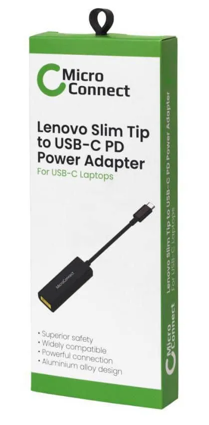 Microconnect USB3.1C-LEN adapter USB-C naar Lenovo vierkant PD
