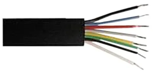 T.E.G. Telefoonkabel 8-aderig 100m Wit