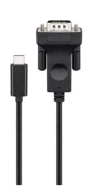 Microconnect USB-C naar VGA kabel 1,8m monitor adapter