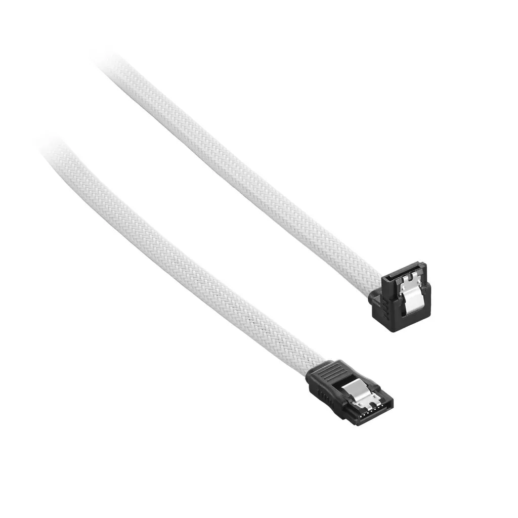 CableMod ModMesh SATA kabel haaks 30cm wit