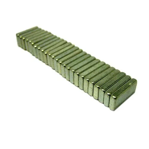 T.E.G. Samariumkobalt magneet 10x5x1,9mm plaat