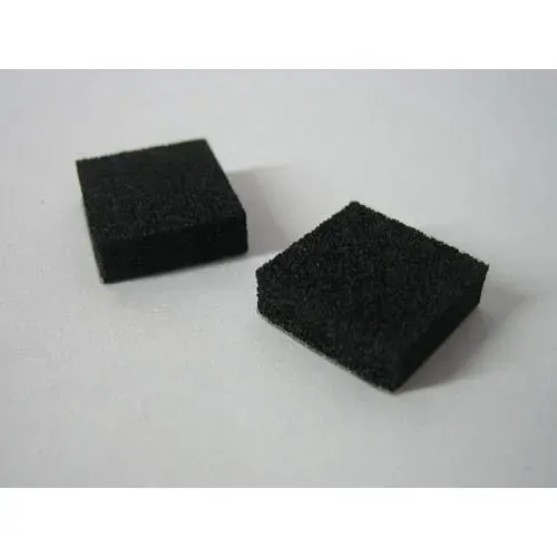 T.E.G. Plakpootjes Zwart 12x12x4mm 100 Stuks zelfklevend
