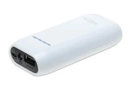 T.E.G. Powerbank 4400mAh wit 5V 1A creditcard formaat