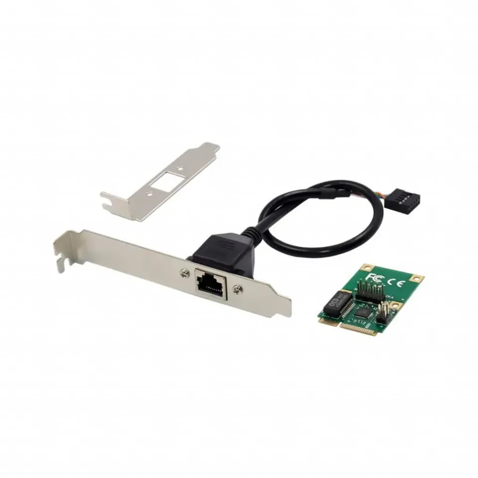Microconnect 8111F MiniPCIe netwerkkaart 1G RJ45 single
