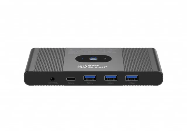 Microconnect DisplayPort USB-C KVM switch 2-poorts 8K