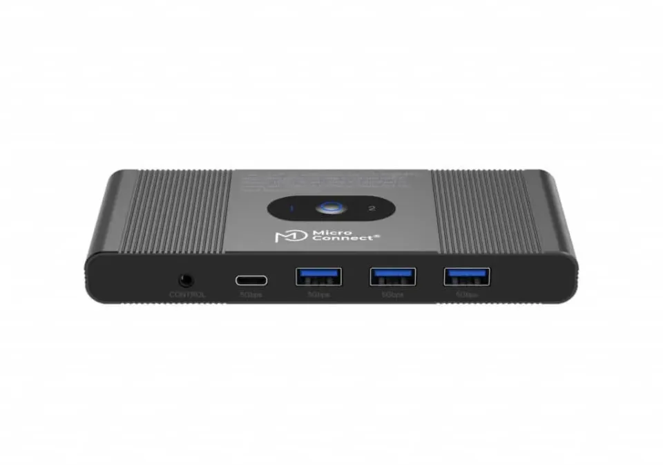 Microconnect DisplayPort USB-C KVM switch 2-poorts 8K
