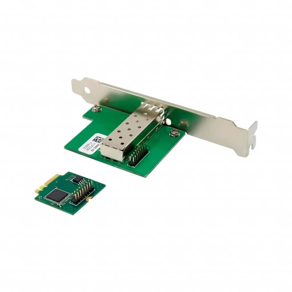 Microconnect I210AS netwerkkaart M.2 A+E 1GbE SFP glasvezel