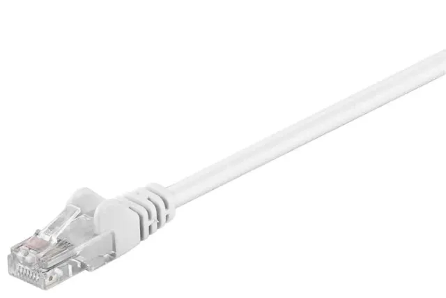 Microconnect CAT5e U/UTP netwerkkabel 3m wit