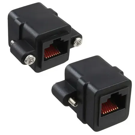 T.E.G. RJ45 Chassisdeel female-female UTP inbouw