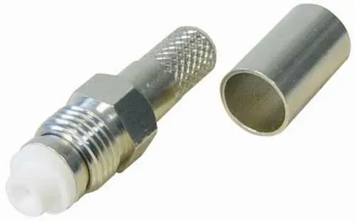 T.E.G. FME female coaxconnector krimp voor RG58