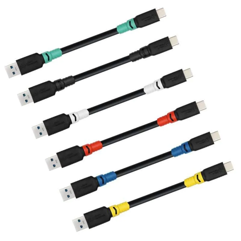 Microconnect ColorFlex USB-C – USB-A kabel 2m 60W
